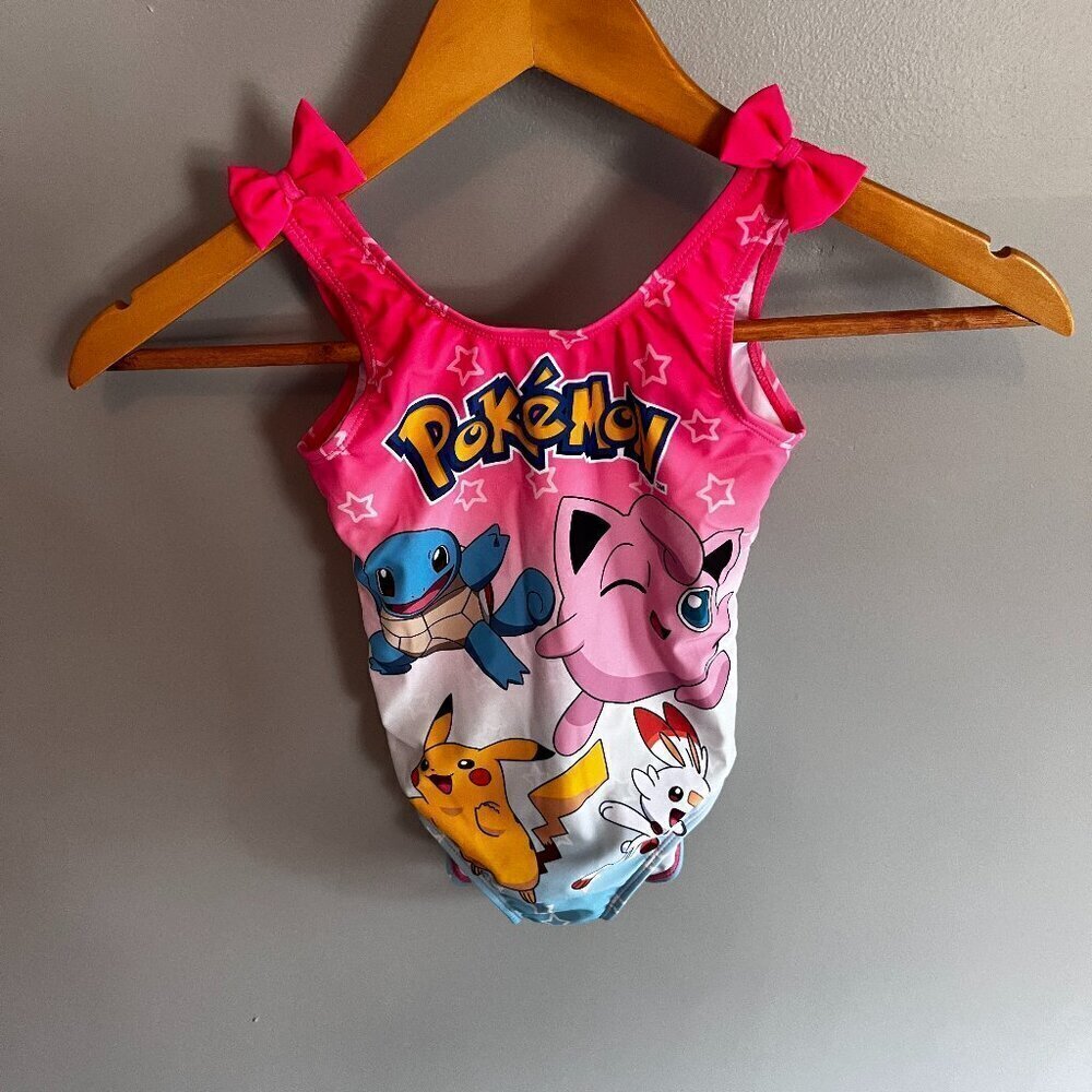 Girls' Swimsuit OnePiece Pokemon Size 7